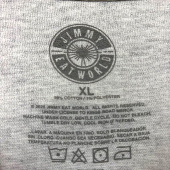Jimmy Eat World Bleed American Album Rock Band Tee XL - Picture 4 of 4